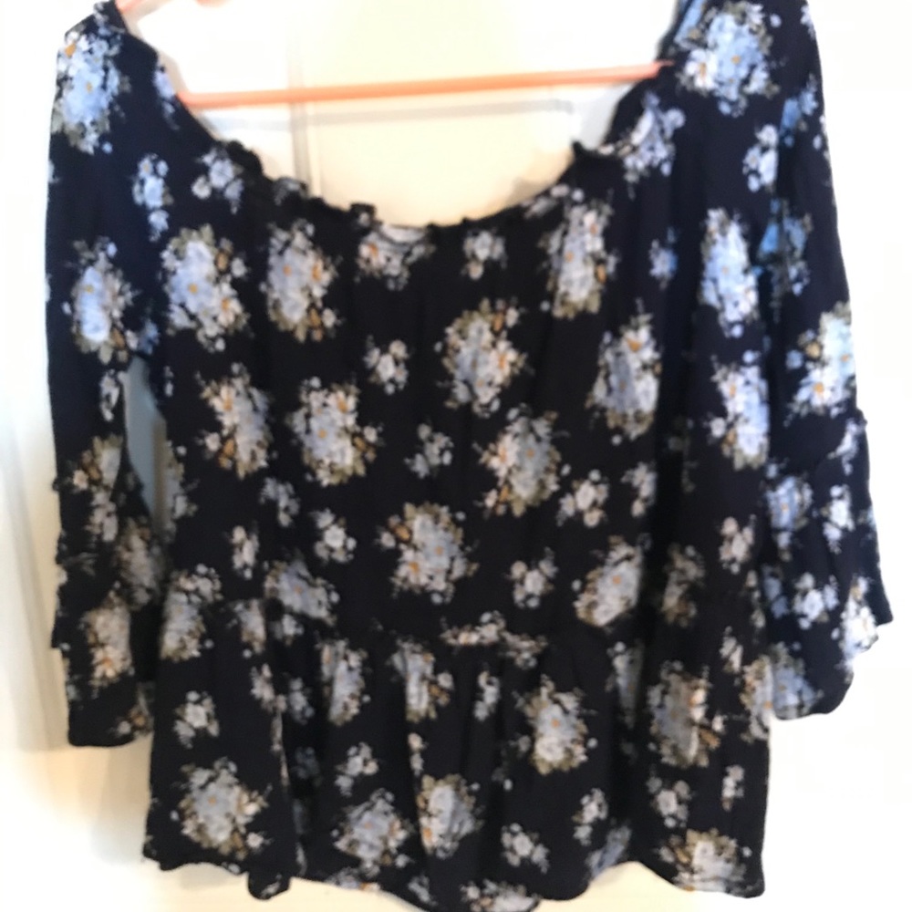 Blue blouse